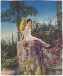 Vintage pin up art and glamourous women prints (1930s-1940s)
